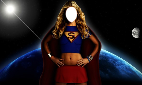 superwoman Fotomontaggio
