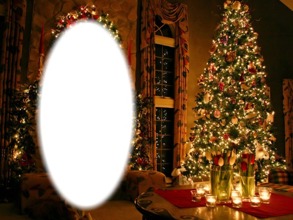 Christmas tree bill Fotomontage