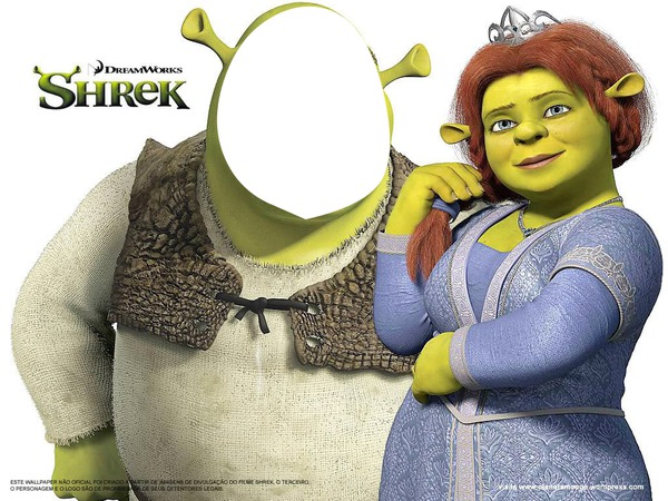 Shrek Fotomontasje