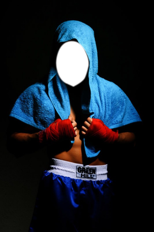 boxing Fotomontaggio