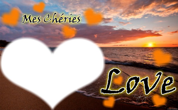 Love Mes Chéries ! Фотомонтажа