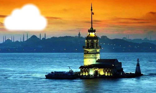 Istanbul - Kiz kulesi Fotomontagem
