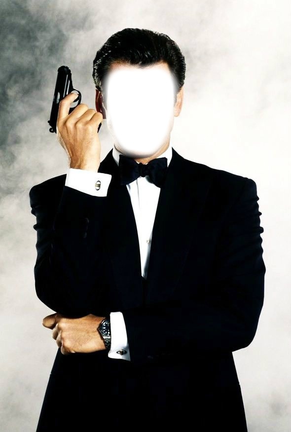 jems bond 007 Fotomontāža