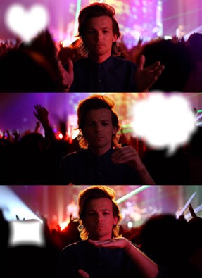 ONE DIRECTION LOUIS Montage photo
