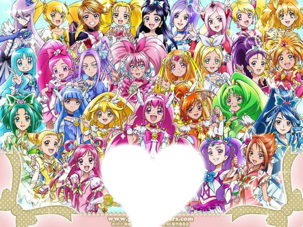 Pretty Cure All Star New Stage Fotomontaggio