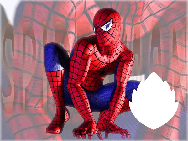 spider man フォトモンタージュ