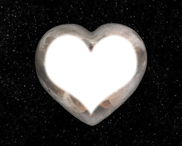 love moon Photo frame effect