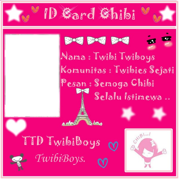 ID Card Cherrybelle ( ChiBi ) Montage photo