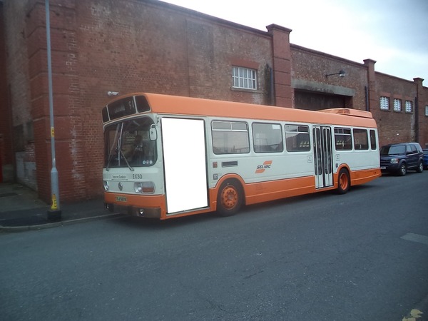 bus Fotomontāža