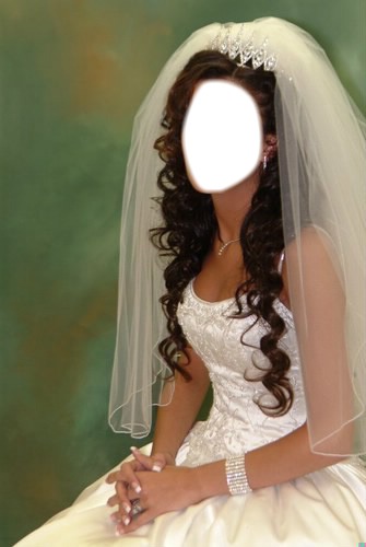 robe de mariage Fotomontage