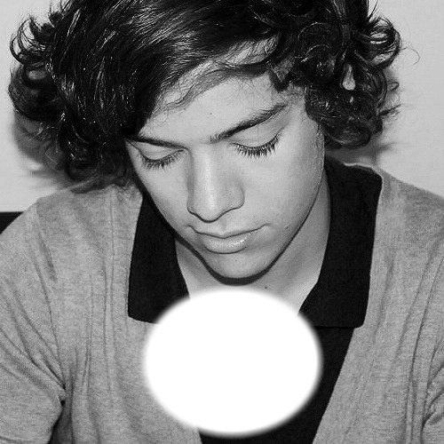 "Je te regarde" Harry Styles Photo frame effect