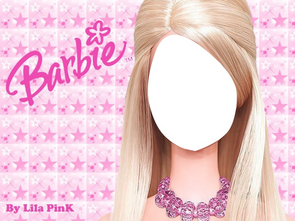 Barbie Photo frame effect