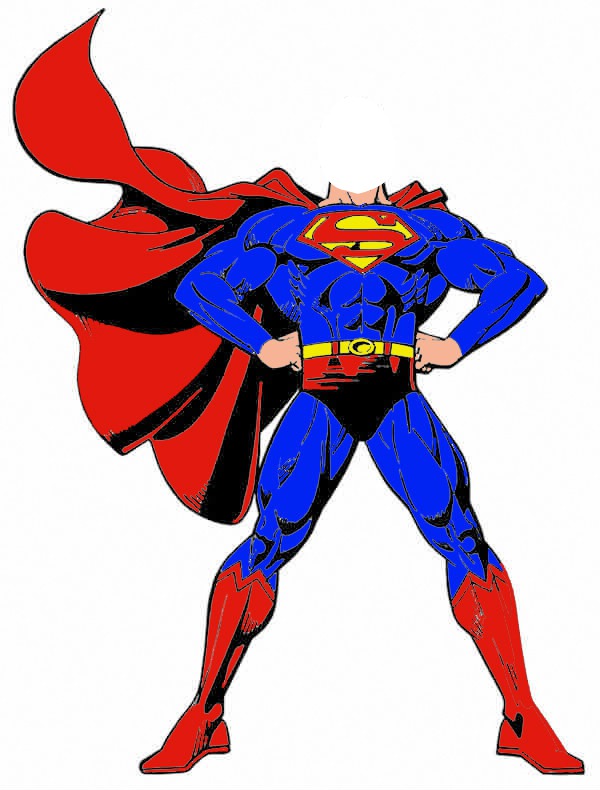 superman Fotomontažas
