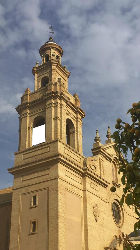 iglesia Fotomontaggio