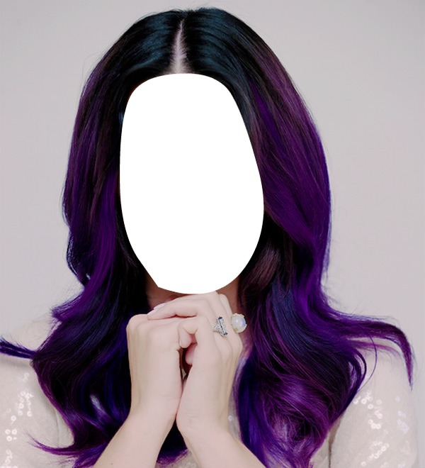 Renkli Saç Fotomontáž