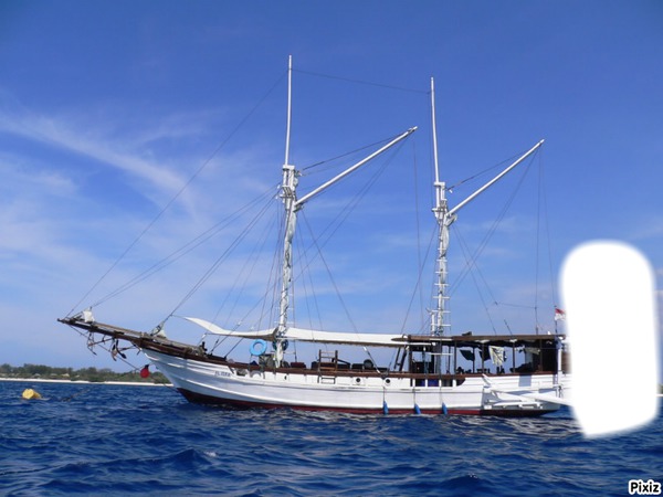 bateau Фотомонтажа