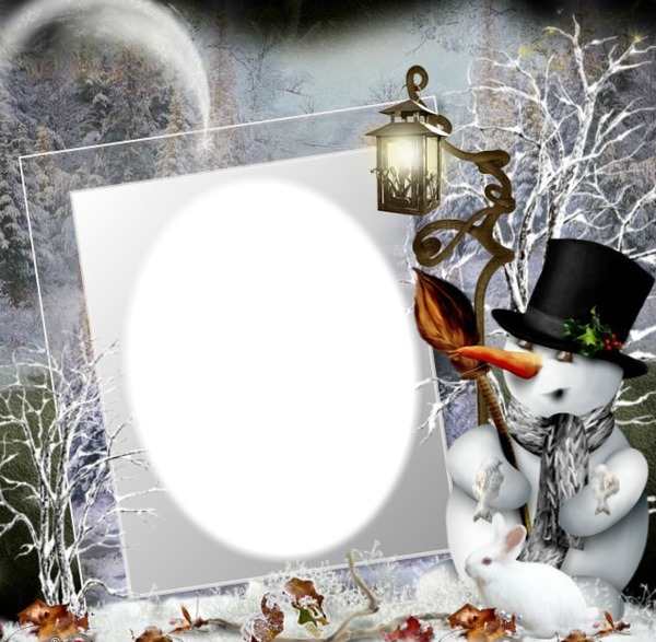 Noel blanc* Fotomontagem