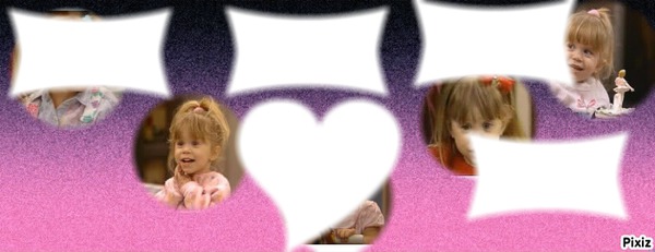 michelle tanner Photo frame effect
