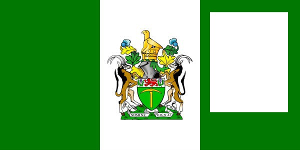 Rhodesia Flag Fotomontage