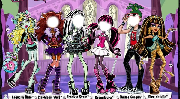 monster high coeur Montage photo