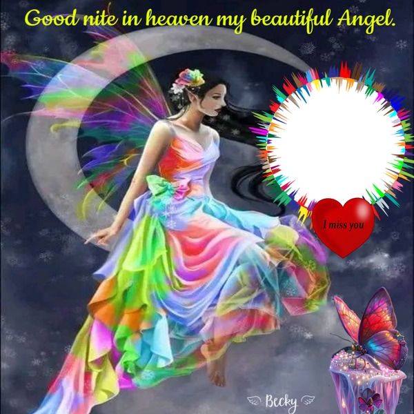 good night in heaven Montage photo