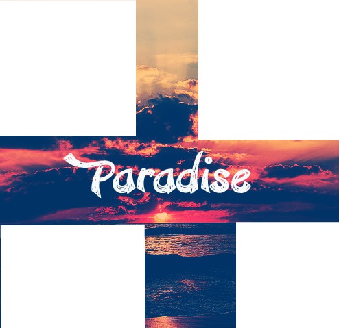 paradise Photo frame effect