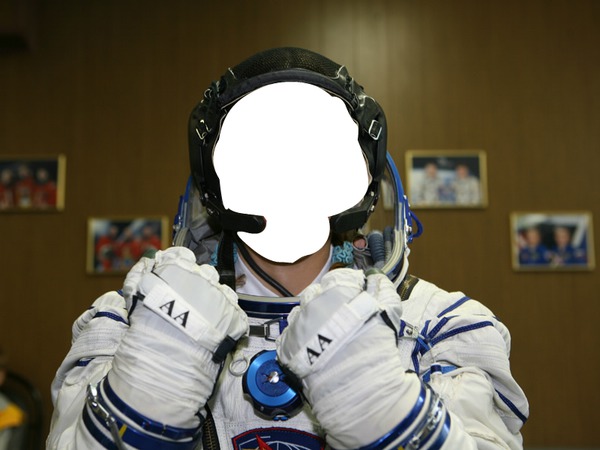Astronaut Fotomontaż