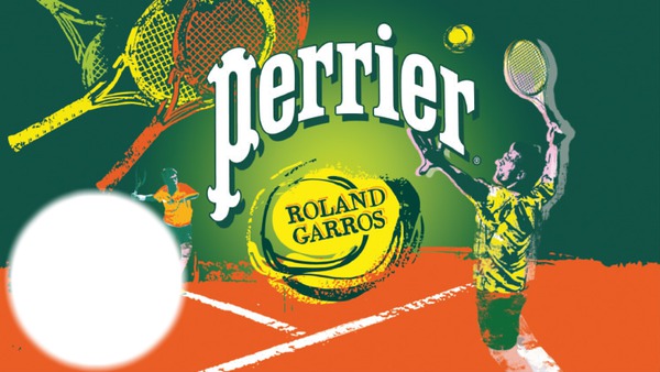 Perrier Roland Garros Fotómontázs