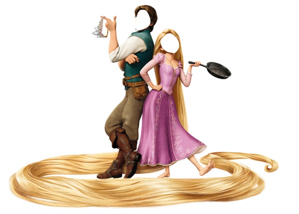 flyn and rapunzel Montage photo