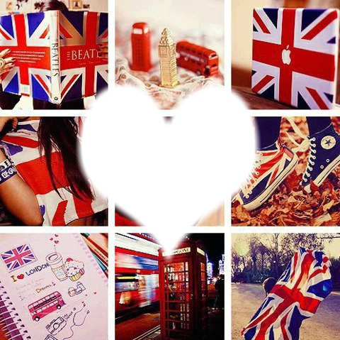 London ♥ Photo frame effect