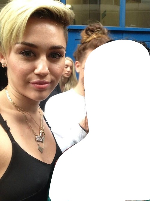 Miley Cyrus1 Fotomontaža