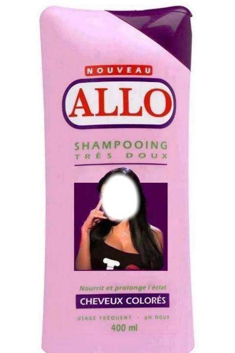 Shampoing Allo by Nabilla Fotomontáž