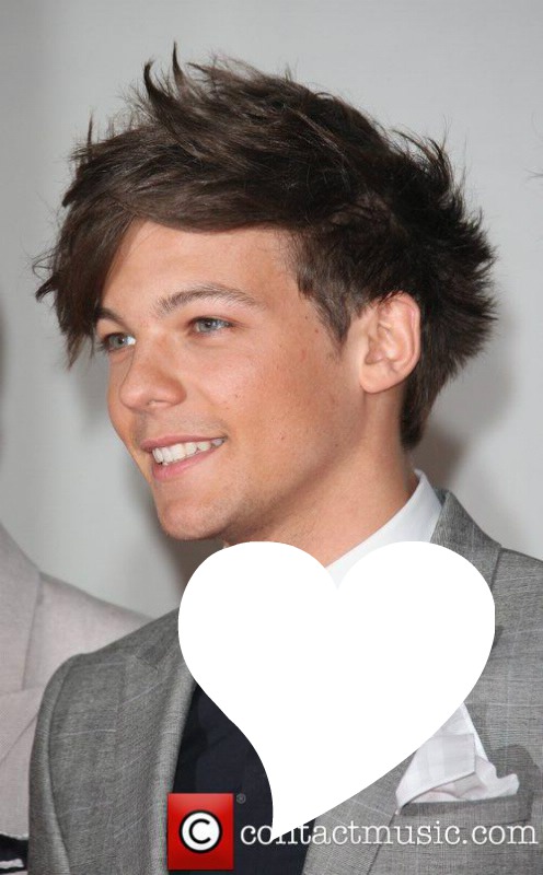 coração de Louis - One Direction Fotomontage