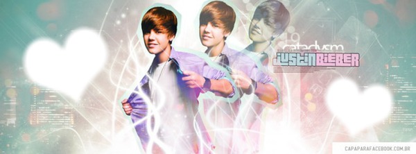Justin Bieber capa Fotomontage