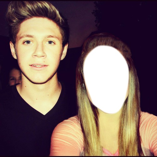 Niall and mee Photo frame effect