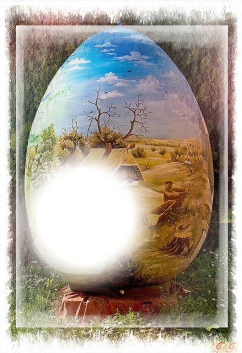 Buona Pasqua Photo frame effect