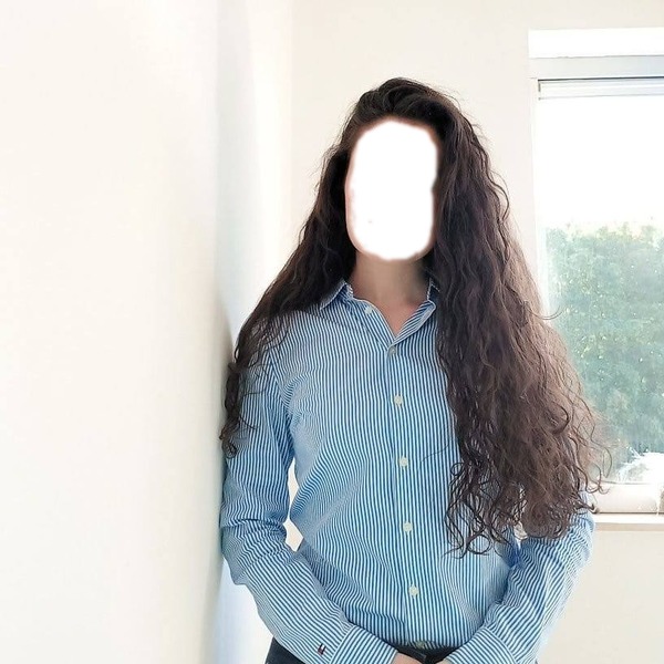 long cheveux Fotomontasje