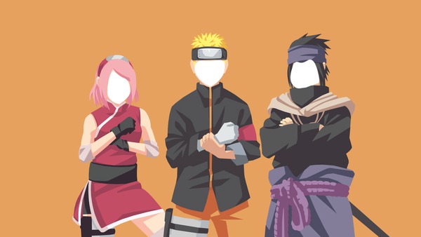 Time 7 Naruto The last movie Photo frame effect