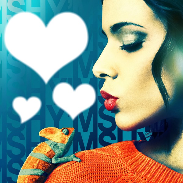 Shy'm Love Fotomontage