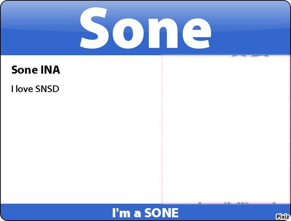 SONE ID Photo frame effect
