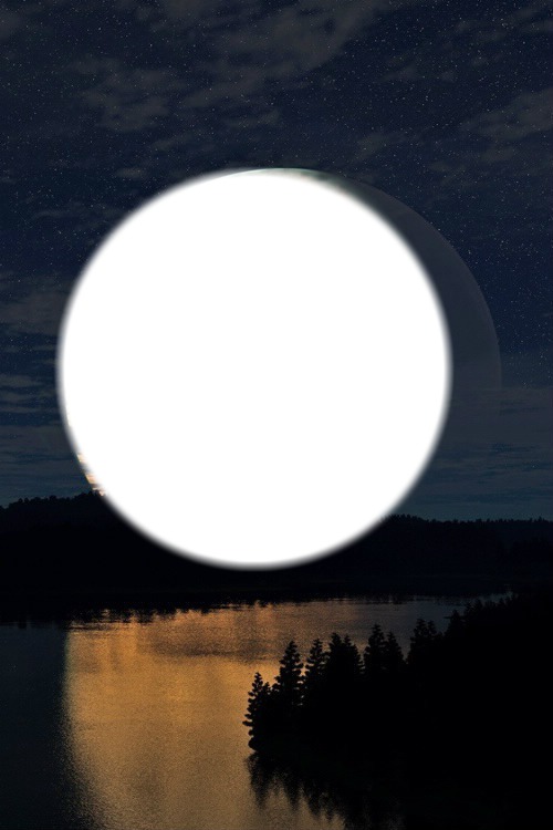 Luna Montaje fotografico