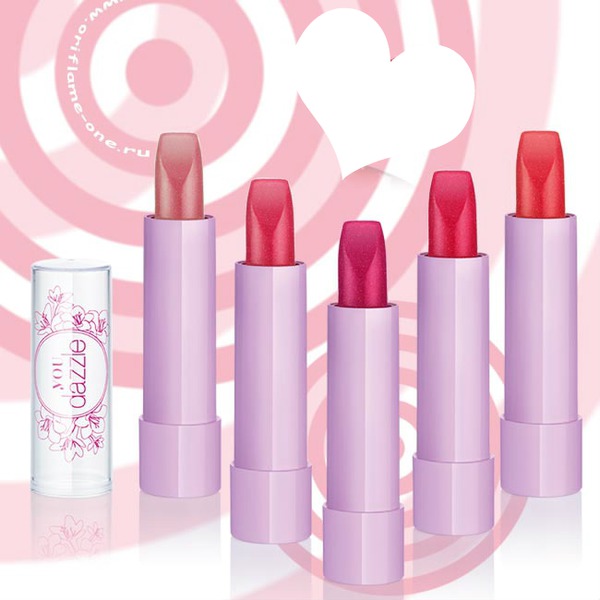 Oriflame You Dazzle Lipstick 5 Color Fotomontage