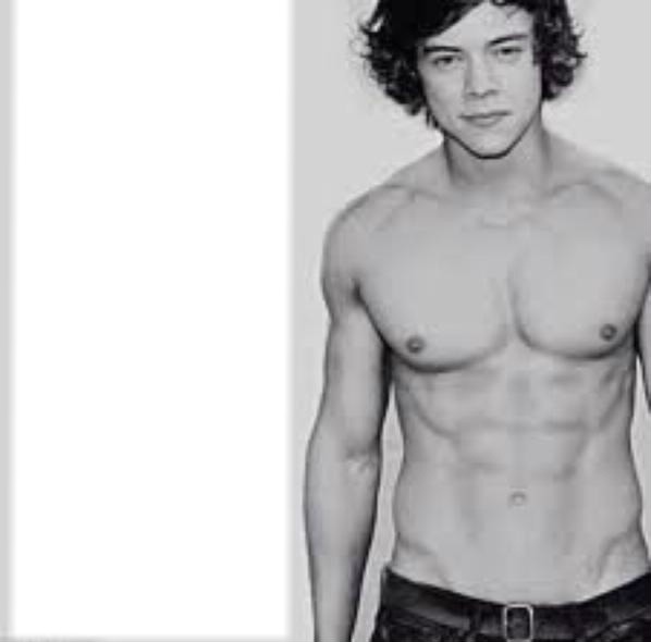 Harry Styles (torce nue) Montage photo