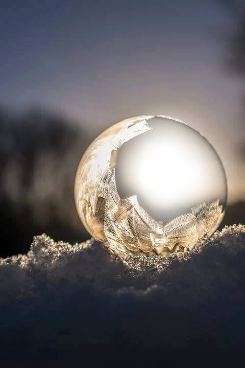 Perle de glace Photomontage