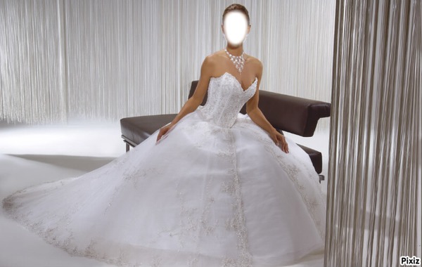 robe de marier Fotomontage