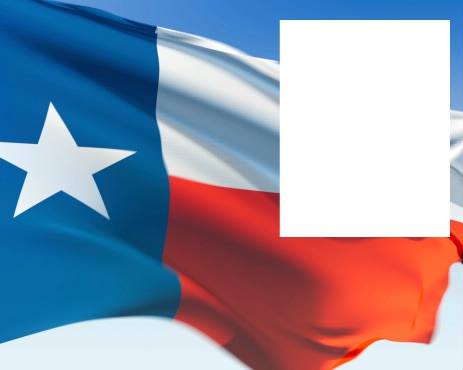 Texas flag Fotomontasje