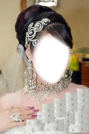 bride Photo frame effect