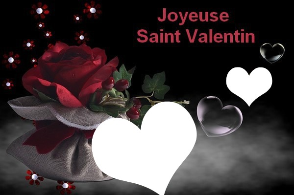 saint-valentin Photomontage