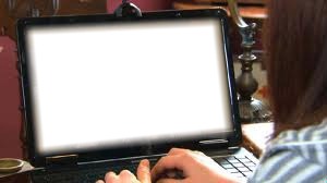 laptop - negro Φωτομοντάζ