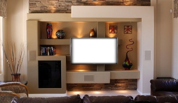 tv szoba Photomontage